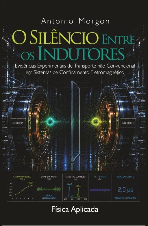 Capa do livro O Silêncio Entre os Indutores, de Antônio Morgon